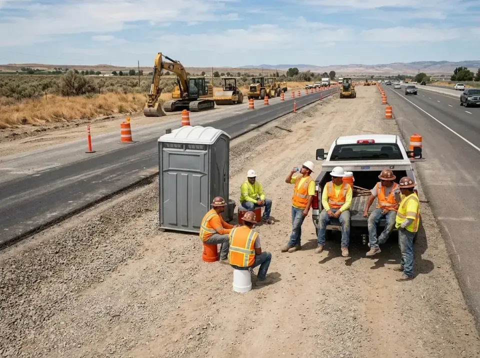 highway-road-construction-crew-007 — frequently asked questions, Porta Potty and Restroom Rentals in Kelseyville, CA